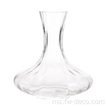 Tangan Decanter Wain Kaca Jernih